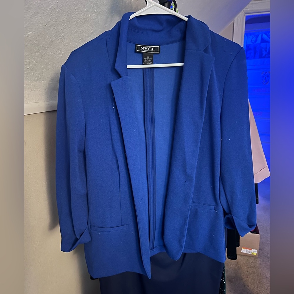 NYC Women's Royal Blue Suit Jacket